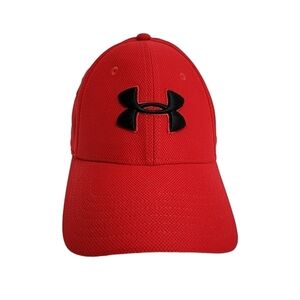 UNDER ARMOUR RED BALL CAP